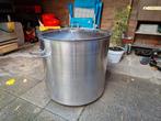 Grote Pan van 155 liter, Huis en Inrichting, Keuken | Potten en Pannen, Ophalen of Verzenden, Zo goed als nieuw, Rvs, Kookpan of Snelkookpan