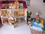 Playmobil woonhuis (ingericht) + openluchtzwembad, Kinderen en Baby's, Complete set, Zo goed als nieuw, Ophalen