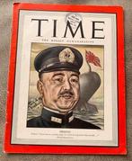 Vintage Time Magazine 3 juli 1944, Shimada Japan Navy, Gelezen, Overige gebieden, 19e eeuw, Ophalen of Verzenden