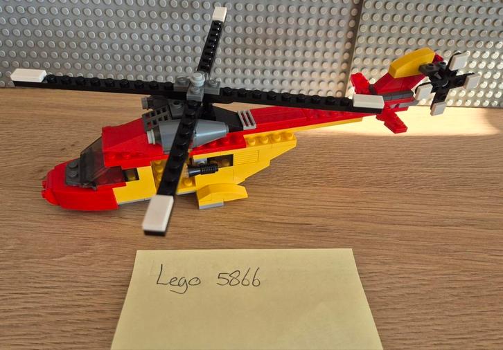 Lego 5866 Creator Helikopter, Kinderen en Baby's, Speelgoed | Duplo en Lego, Zo goed als nieuw, Lego, Complete set, Ophalen of Verzenden