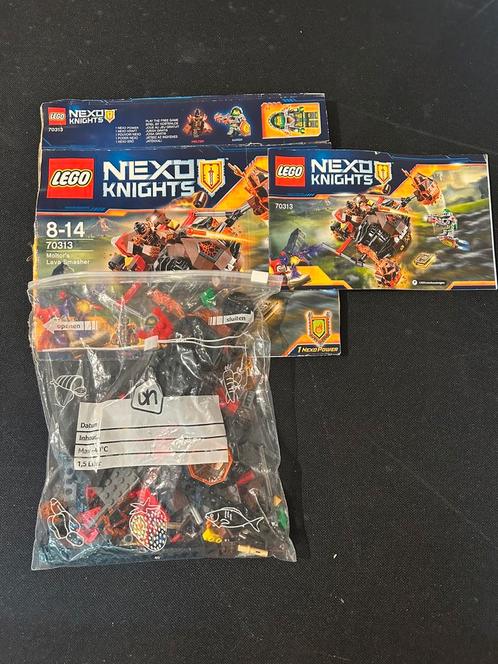 Lego nexo knights 70313, Kinderen en Baby's, Speelgoed | Duplo en Lego, Zo goed als nieuw, Lego, Complete set, Verzenden
