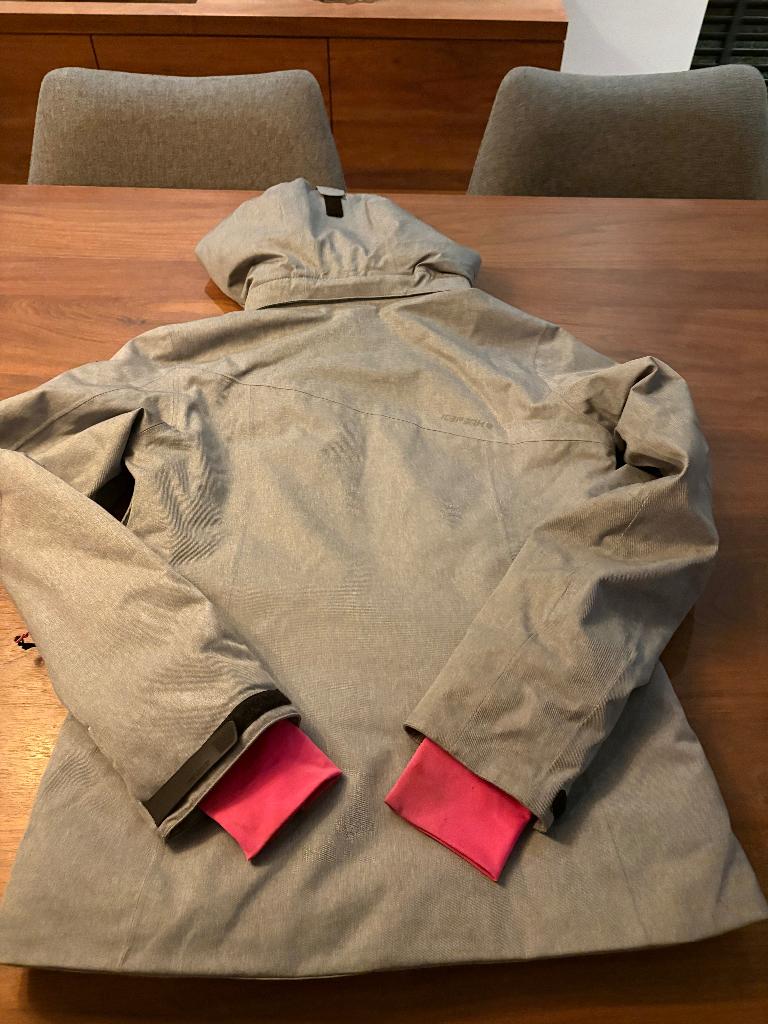 Icepeak skijas maat 34 grijs met roze, Icepeak, Ophalen of Verzenden, Zo goed als nieuw, Jack