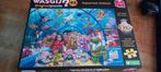 Wasgij Puzzel - Aquarium Antics! 1000 stukjes, Ophalen of Verzenden, 500 t/m 1500 stukjes, Gebruikt, Legpuzzel