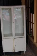 Medische kast   (( 50e jaren virige Eeuw, Ophalen of Verzenden, Gebruikt, Glas, Medische kast