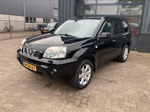 Nissan X-Trail 2.5 2006 Zwart, Auto's, Nissan, Bedrijf, X-Trail, Adaptive Cruise Control, Airbags, Airconditioning, Alarm, Android Auto