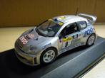 Peugeot 206 WRC Monte Carlo 2000 Skid Models 1:43, Hobby en Vrije tijd, Modelauto's | 1:43, Ophalen of Verzenden, Zo goed als nieuw