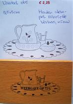 Voedsel 065 Houten stempel, Ophalen of Verzenden, Zo goed als nieuw, Houten stempel