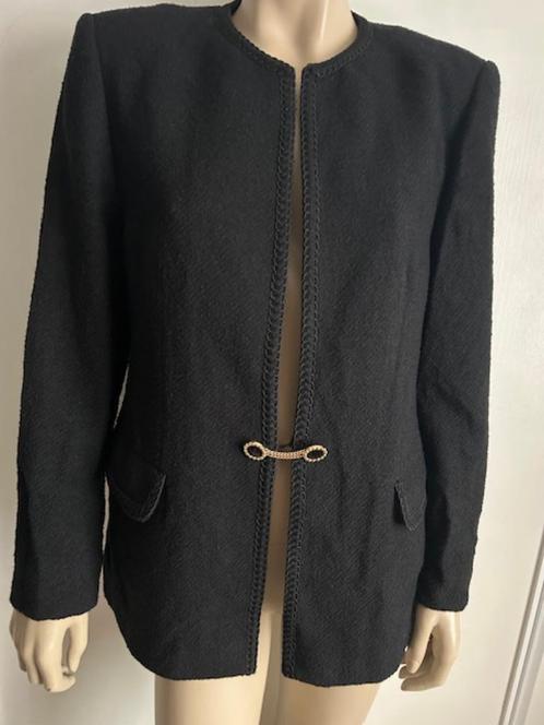 Delmod International scheerwol mix jasje van boucle-de-luxe, Kleding | Dames, Jasjes, Kostuums en Pakken, Zo goed als nieuw, Jasje