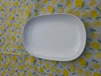 Witte schaal Melamine kampeerservies 33cmx23cm, Ophalen of Verzenden, Gebruikt