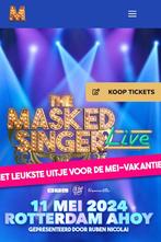 Tickets (3 stuks) voor Masked Singer Live, avondshow19.00uur, Drie personen of meer
