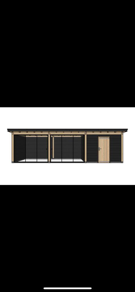 Douglas overkapping, Tuin en Terras, Overkappingen, Zo goed als nieuw, Veranda, Ophalen of Verzenden