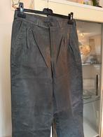 Grijze Leren Broek Maat 38, Kleding | Dames, Broeken en Pantalons, Maat 38/40 (M), Ophalen of Verzenden, Onbekend, Zo goed als nieuw