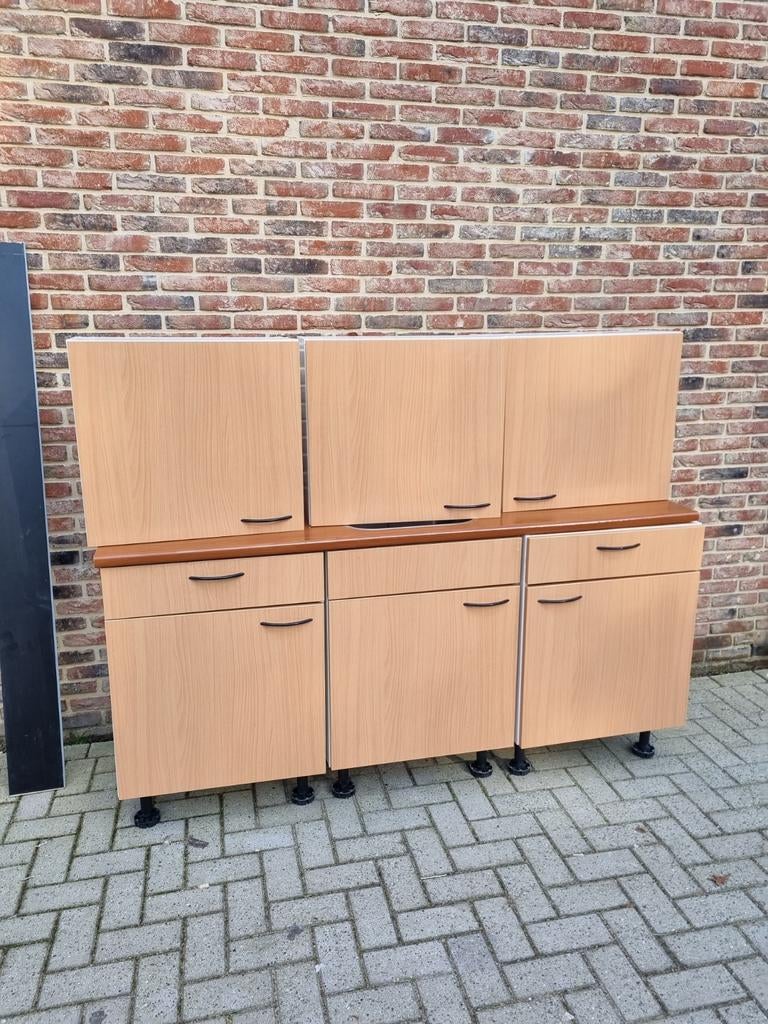 1 Keuken'  bruynzeel, Huis en Inrichting, Ophalen, Enkelwandige keuken