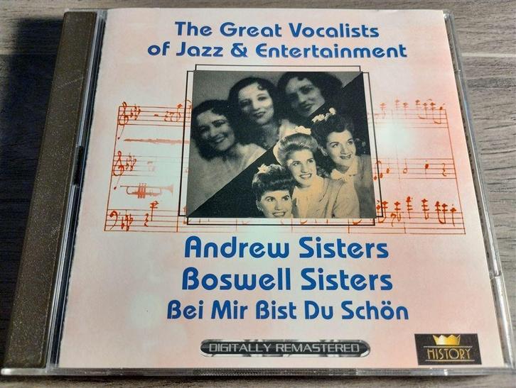 Andrew Sisters/Boswell Sisters - Bei Mir Bist Du Schon, Cd's en Dvd's, Cd's | Jazz en Blues, Zo goed als nieuw, Jazz, 1980 tot heden