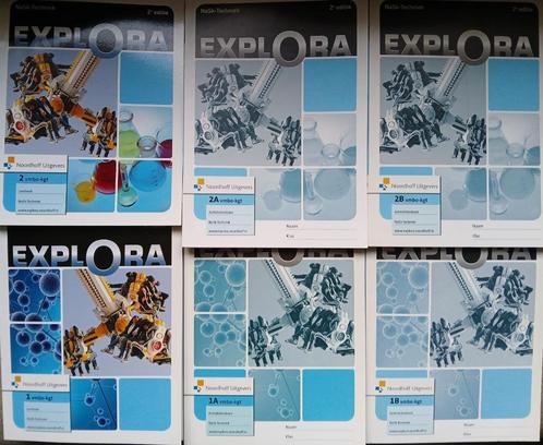 EXPLORA NaSk-tech VMBO/KGT 1/2 SETS Leer +activiteitenboeken, Boeken, Schoolboeken, Zo goed als nieuw, VMBO, Verzenden