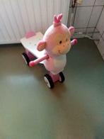 1 loopfietsje loopfiets roze met wit, Ophalen, Gebruikt, Loopfiets