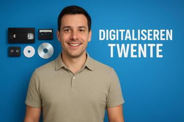 VHS, cameratapes, cassettebandjes digitaliseren – Twente beschikbaar voor biedingen