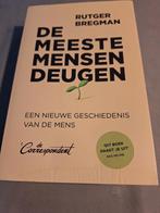 Rutger Bregman - De meeste mensen deugen(schade kaft), Ophalen of Verzenden, Zo goed als nieuw, Rutger Bregman