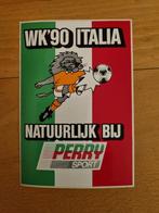 WK'90 ITALIA' NATUURLIJK BIJ PERRY SPORT, Verzamelen, Stickers, Nieuw, Sport, Ophalen of Verzenden