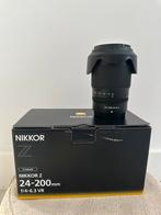 Nikon Z 24-200 f/4-6.3 VR, Ophalen of Verzenden, Zo goed als nieuw, Telelens