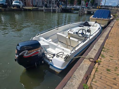 Ryds 475gt 70pk injectie, Watersport en Boten, Vis- en Consoleboten, Zo goed als nieuw, 70 pk of meer, 3 tot 6 meter, Benzine