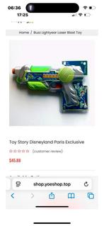 Buzz Lightyear Laser Blaster, Kinderen en Baby's, Ophalen of Verzenden, Gebruikt