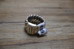 Zilveren ring Buddha to Buddha, Sieraden, Tassen en Uiterlijk, Ophalen of Verzenden, Gebruikt, Zilver, Zilver