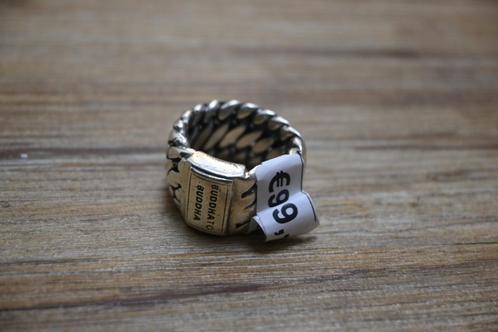Zilveren ring Buddha to Buddha, Sieraden, Tassen en Uiterlijk, Ringen, Gebruikt, Zilver, Zilver, Ophalen of Verzenden