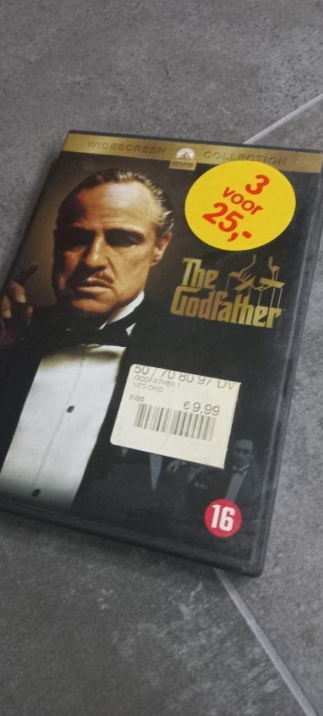 DVD The Godfather - nieuw, Cd's en Dvd's, Dvd's | Thrillers en Misdaad, Nieuw in verpakking, Maffia en Misdaad, Alle leeftijden