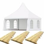 TE HUUR / VERHUUR PAGODETENTEN in diverse afmetingen!, Hobby en Vrije tijd, Feestartikelen | Verhuur, Ophalen, Zo goed als nieuw