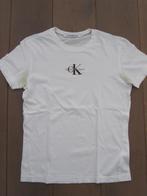 Calvin Klein t-shirt, shirt, wit, maat s, Kinderen en Baby's, Kinderkleding | Maat 176, Calvin Klein, Jongen of Meisje, Gebruikt