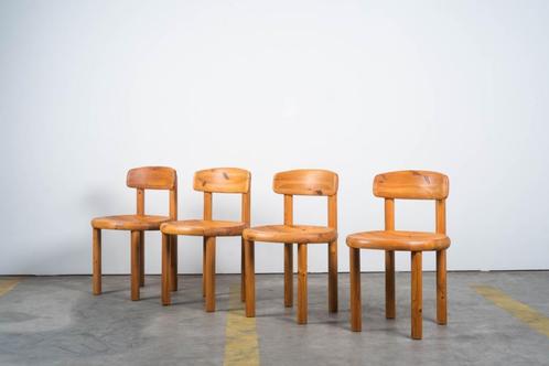 Rainer Daumiller - Hirtshals eetkamerstoelen, Huis en Inrichting, Stoelen, Gebruikt, Vier, Hout, Bruin, Ophalen