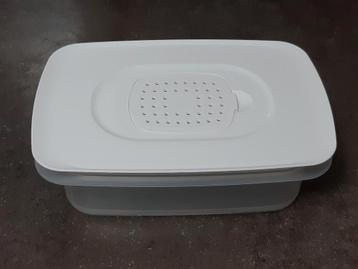 Tupperware koelkast/fridge/beleg/vleeswaren doos wit zgan beschikbaar voor biedingen