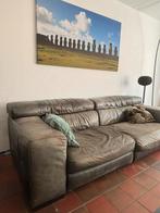 Natuzzi leren bank, Ophalen, Modern., Gebruikt, Tweepersoons