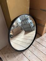 Ronde spiegel zwart, Ophalen, Rond, Zo goed als nieuw, 75 tot 100 cm