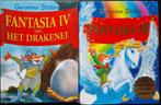 Fantasia III +  Fantasia IV & Het Drakenei, Boeken, Kinderboeken | Jeugd | onder 10 jaar, Gelezen, Geronimo Stilton, Ophalen of Verzenden