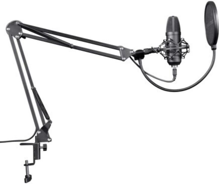 Trust Gaming GXT 252+ Emita Plus Streaming Microfoon, Muziek en Instrumenten, Microfoons, Zo goed als nieuw, Studiomicrofoon, Ophalen of Verzenden