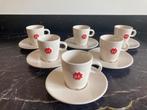 6 Douwe Egberts kop en schotels, Ophalen of Verzenden, Zo goed als nieuw, Overige stijlen, Kop(pen) en/of Schotel(s)