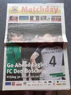 krant go ahead eagles, Tickets en Kaartjes, Eén persoon
