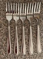 Wedgwood 18/10 model Windsor?: 5 mooie visvorken., Ophalen, Zo goed als nieuw, Rvs of Chroom