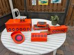 Retro Vintage Brabantia Patrice Oranje Set (in 1 koop), Verzamelen, Retro, Ophalen, Huis en Inrichting