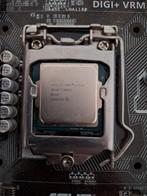 Intel I5 4590 processor op moederbord ASUS H97M-E, Computers en Software, Processors, Ophalen of Verzenden, Zo goed als nieuw