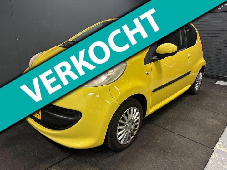 Peugeot 107 1.0-12V XR Airco APK Sep-2026 Rijdt Elec.Ramen C, Auto's, Peugeot, Bedrijf, Te koop, ABS, Airbags, Startonderbreker