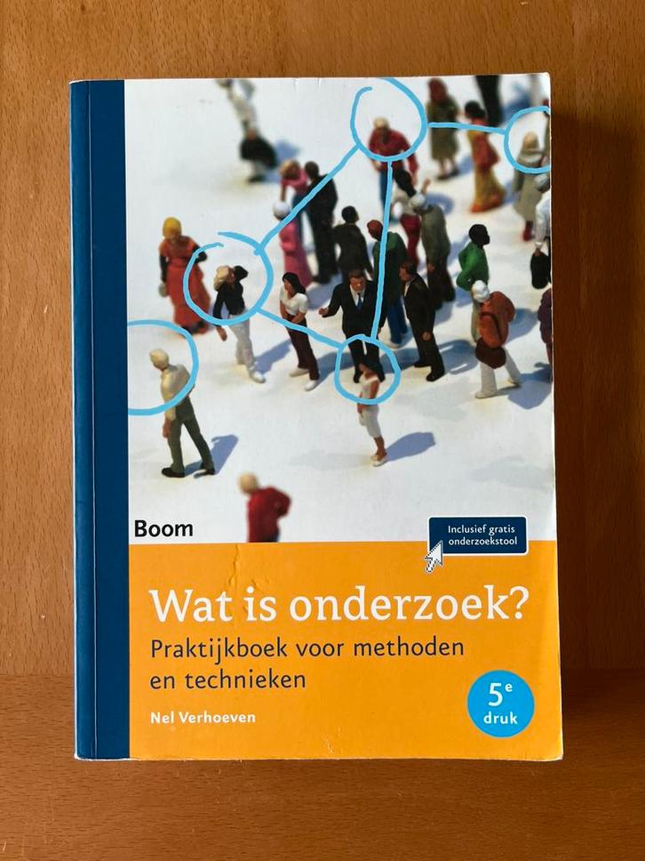 Wat is onderzoek? - Nel Verhoeven, Boeken, Wetenschap, Zo goed als nieuw, Ophalen of Verzenden