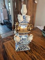 Heinen Delfts blauwe vaas in 3 delen, Antiek en Kunst, Antiek | Keramiek en Aardewerk, Ophalen