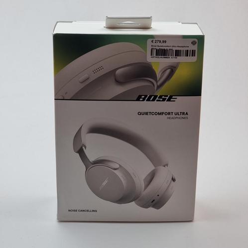 Bose Quietcomfort Ultra Headphone Wit | Nieuw in seal, Audio, Tv en Foto, Koptelefoons, Nieuw