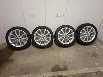 Originele Audi A4/S4 winterbanden + lichtmetalen 18" velgen beschikbaar voor biedingen