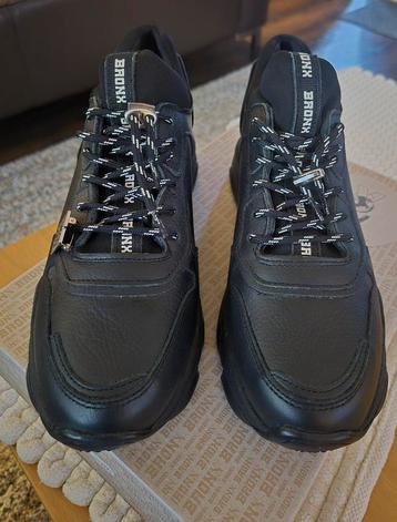 Splinternieuwe lederen dames Sneakers van Bronx mt40 - Zwart beschikbaar voor biedingen