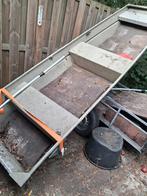 Aluminium platbodem met 5pk Yamaha, Watersport en Boten, Ophalen, Aluminium, Benzine, Tot 6 meter