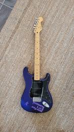 Unieke Purple Velvet Satin Fender Stratocaster early 2000, Muziek en Instrumenten, Ophalen of Verzenden, Zo goed als nieuw, Fender